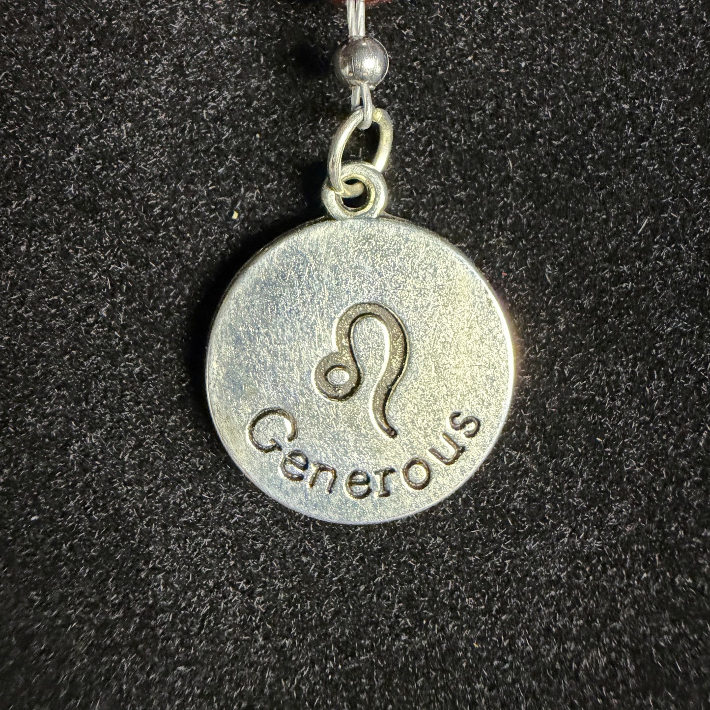 Libra Zodiac Crystal Keychain – Tiger Eye, Amethyst, African Bloodstone – Natural Astrology Gift